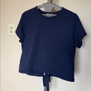Madewell Verse Tie Back Top